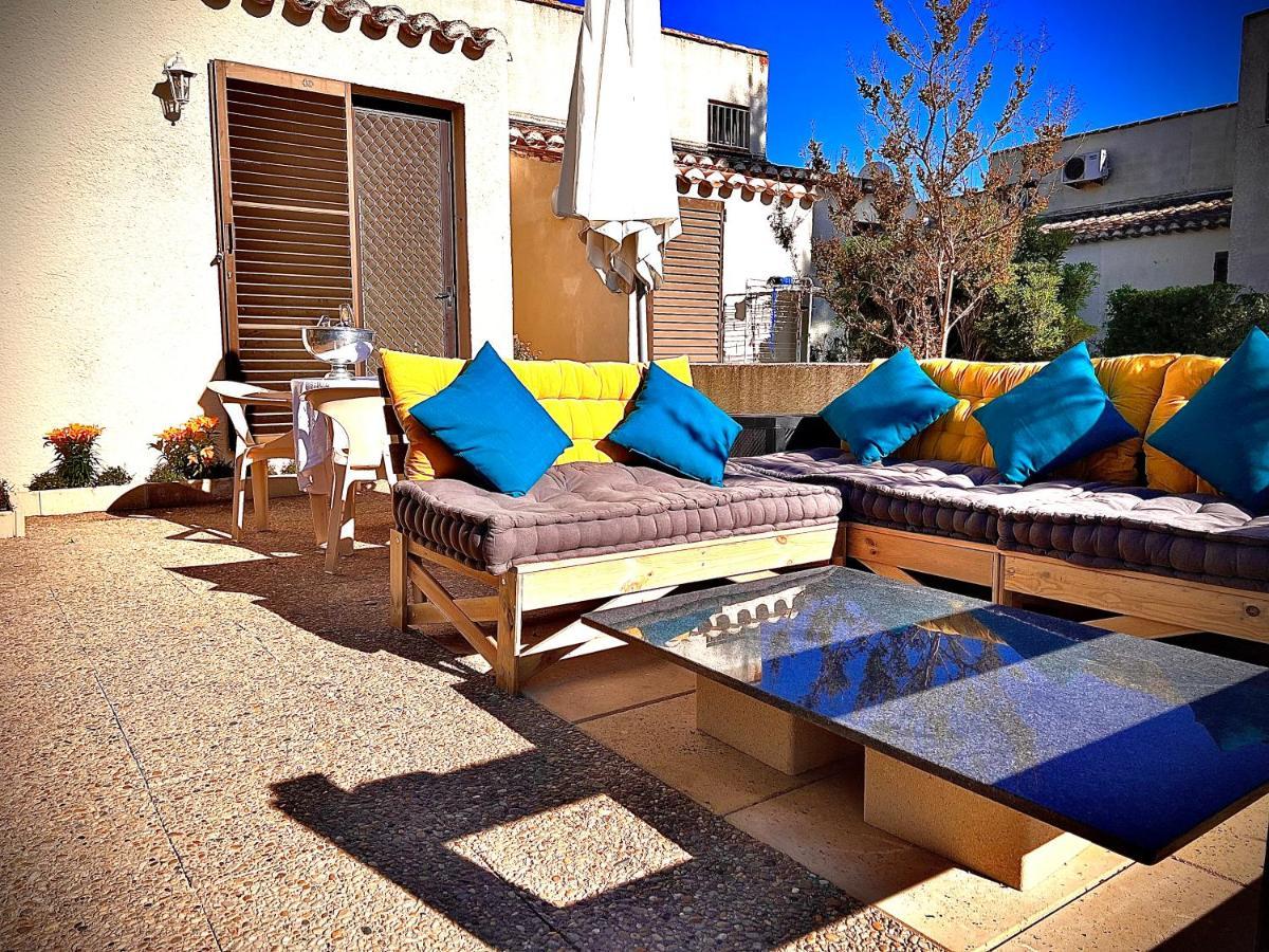 Cozy Studio Avec Terrasse Au Village Naturiste Cap Agde Eksteriør billede